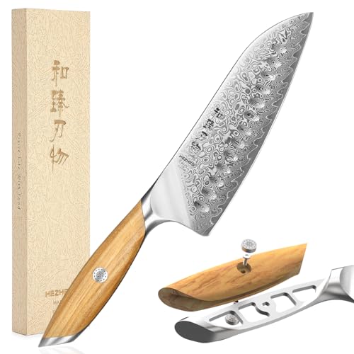 Santoku 73 Lagen Olivenholz