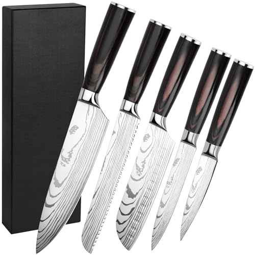 Messerset 5-teilig mit Geschenkbox
