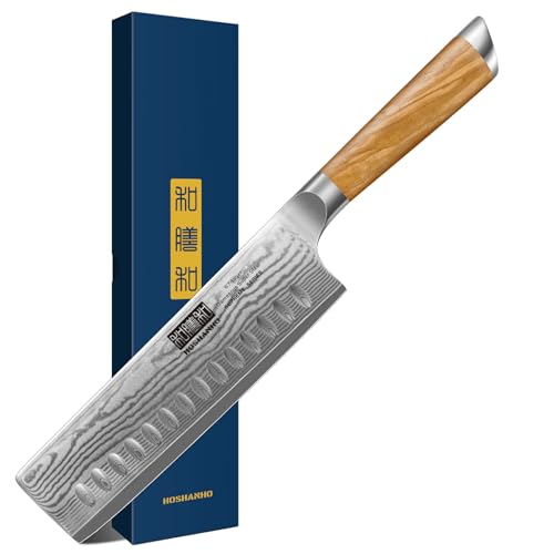 Damast Nakiri 16,5 cm