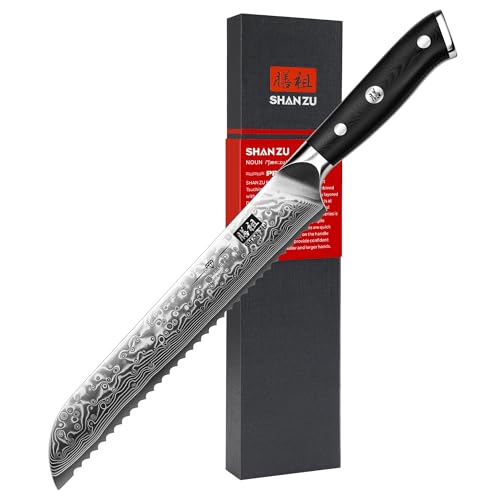 PRO Series Damast Brotmesser 20 cm