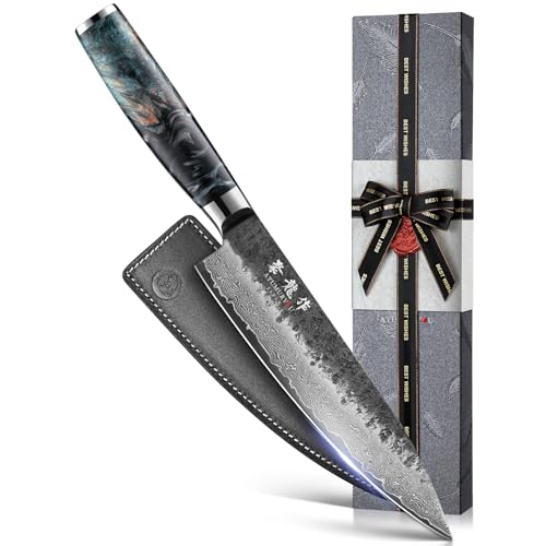 Handgeschmiedetes Kochmesser 20 cm VG10