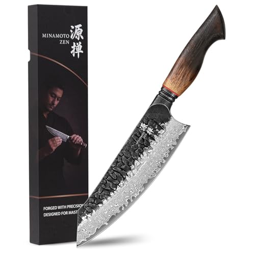 OKAMI Damastmesser Santoku 19 cm
